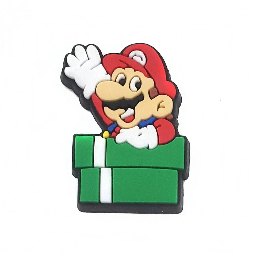 Cartoon Shoe Charms | Playful Shoe Buckle Decorations for Childrens Shoes