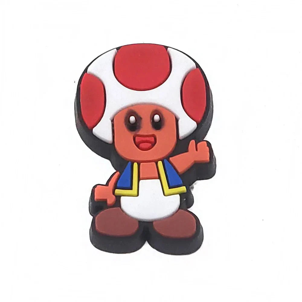 Cartoon Shoe Charms | Playful Shoe Buckle Decorations for Childrens Shoes