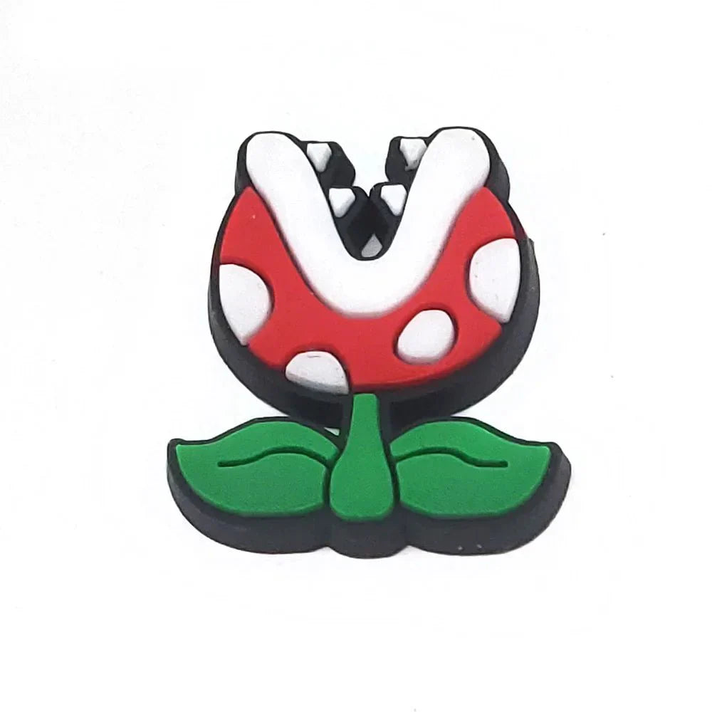 Cartoon Shoe Charms | Playful Shoe Buckle Decorations for Childrens Shoes