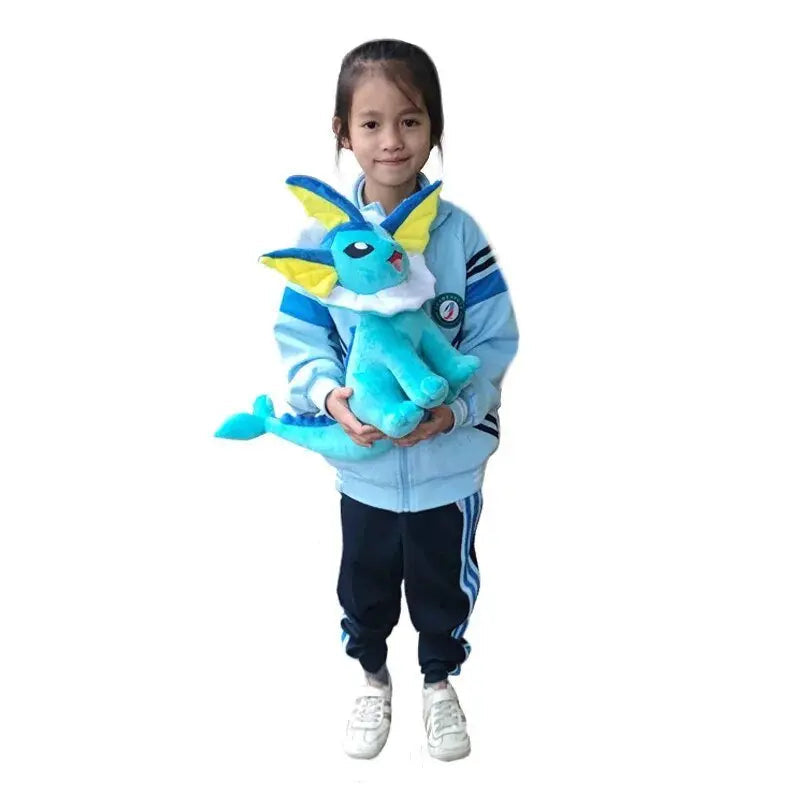 Vaporeon Plush Toy | Stuffed Animal Toy, Soft Cuddly Plush For Fans