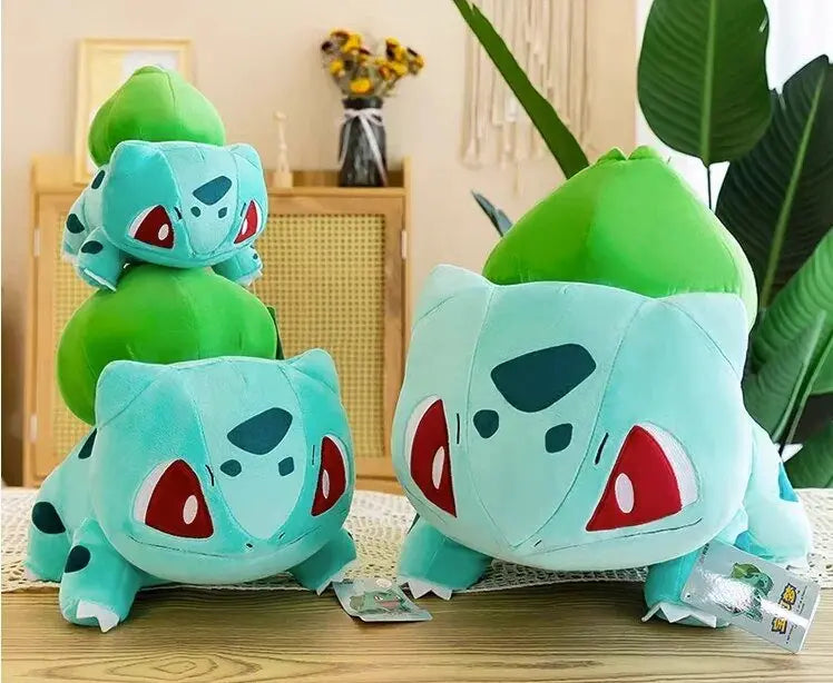 Bulbasaur Pokemon Plush – Soft Collectible Plushie Toy by Gapo Goods, 10 Inches