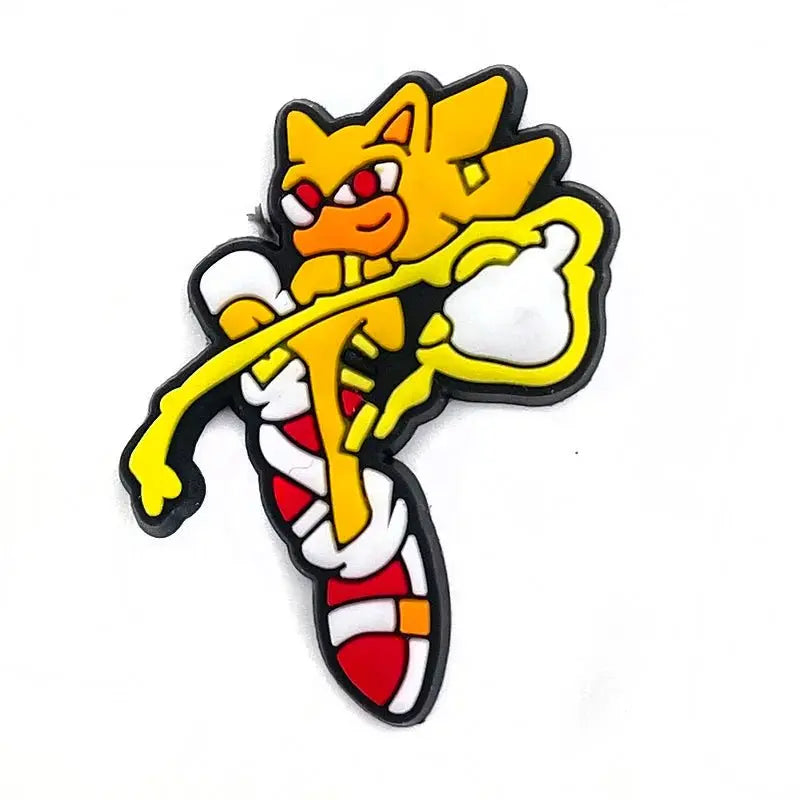 Cute Cartoon Game Character Shoe Charms - Perfect Sandal Accessories for Kids and Girls - Great for Parties and Gifts