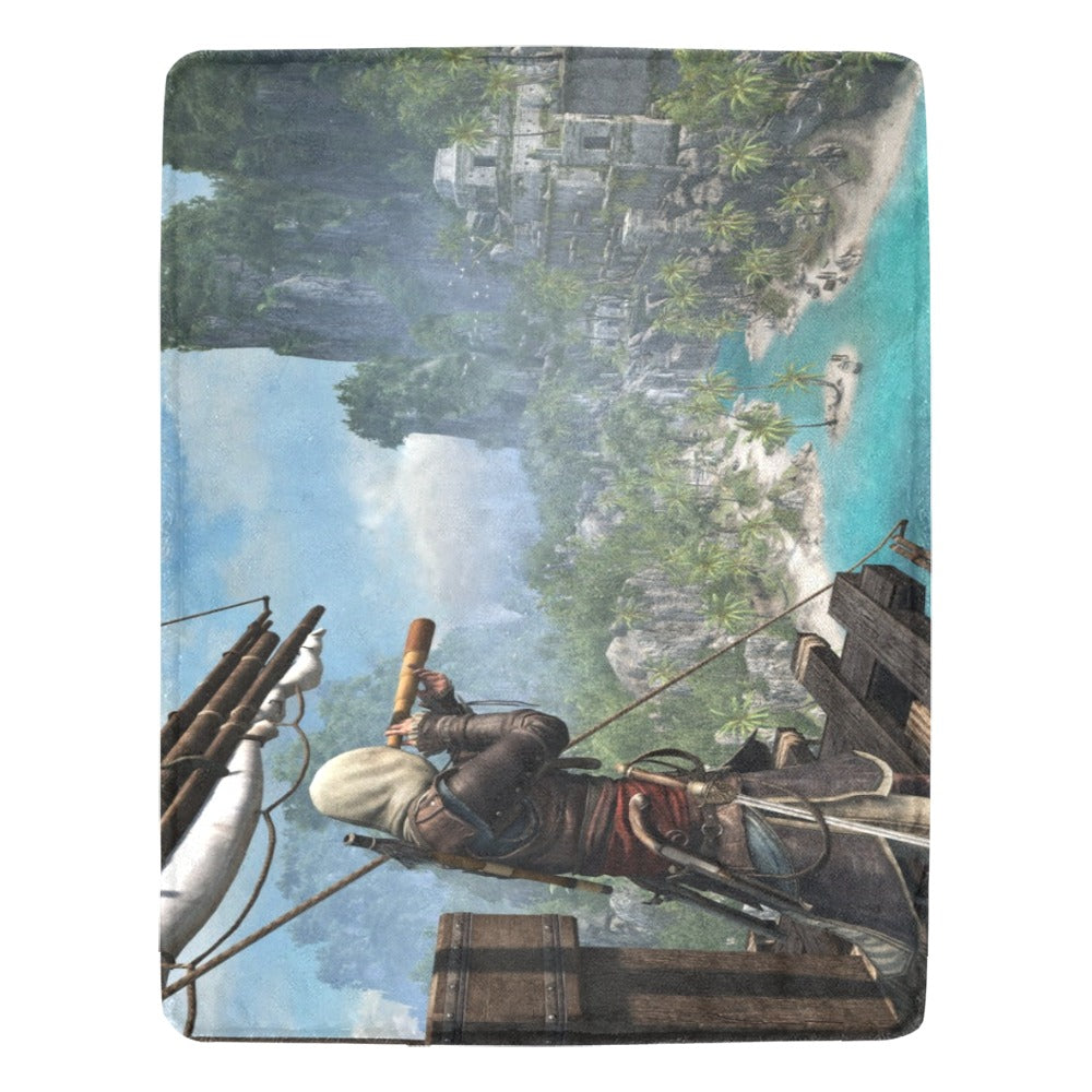 Assassin's Creed Blanket for Cozy Creed and Stealthy Comfort