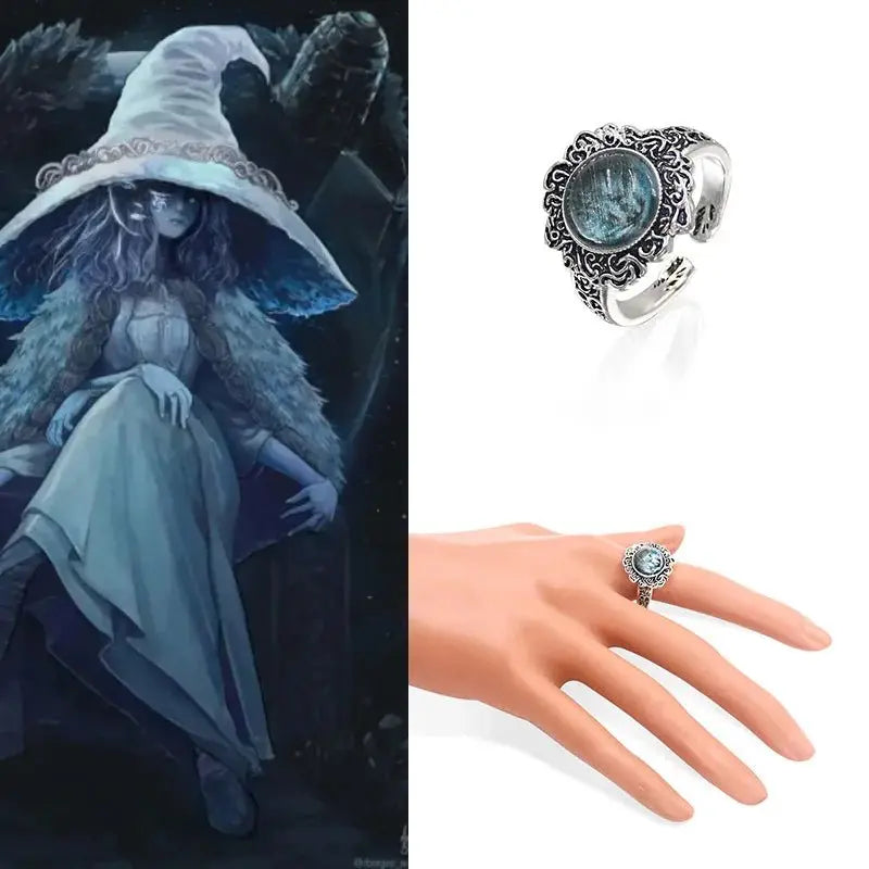 Dark Moon Ring - Ranni Cosplay Game Jewelry for Cosplay