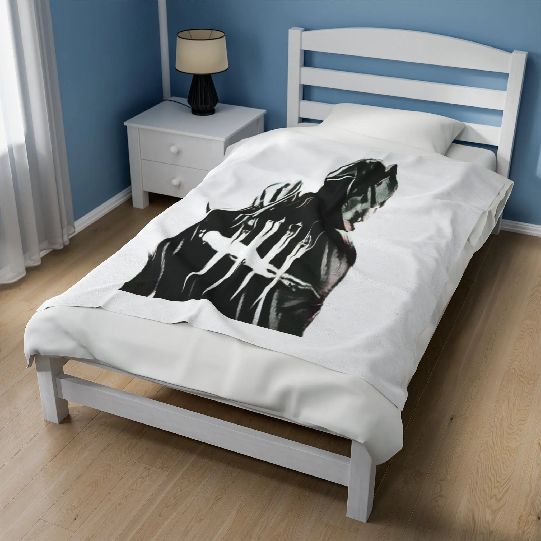 Velveteen Blanket – Plush Throw Cozy Fleece Blanket for Home Comfort