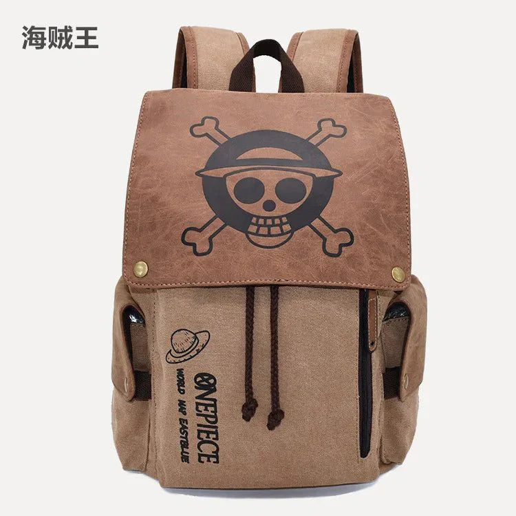 Naruto One Piece Backpack – Durable Anime School Backpack with Stylish Design