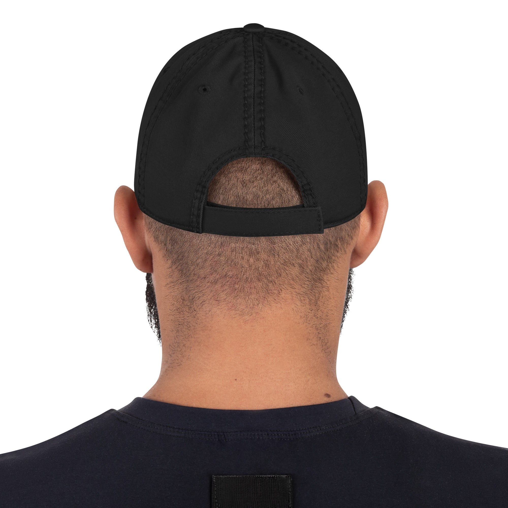 Distressed Dad Hat – Adjustable Cotton Twill Hat With Soft Crown Cap
