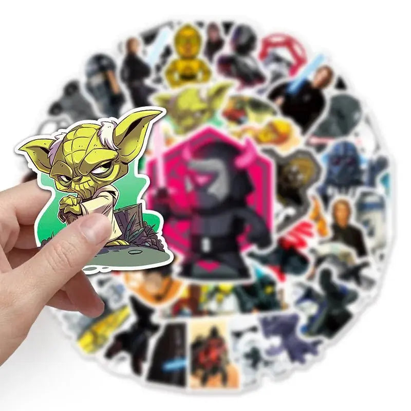 Cartoon Stickers - Colorful Sticker Pack | Durable Vinyl Waterproof Stickers