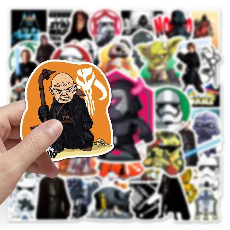 Cartoon Stickers - Colorful Sticker Pack | Durable Vinyl Waterproof Stickers