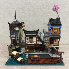 City Docks Ninjago Set – Large Brick Collection With 14 Minifigures | Durable ABS Plastic