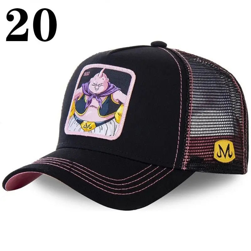 Dragon Ball Baseball Cap - Official DBZ Character Hat | Snapback Anime Cap