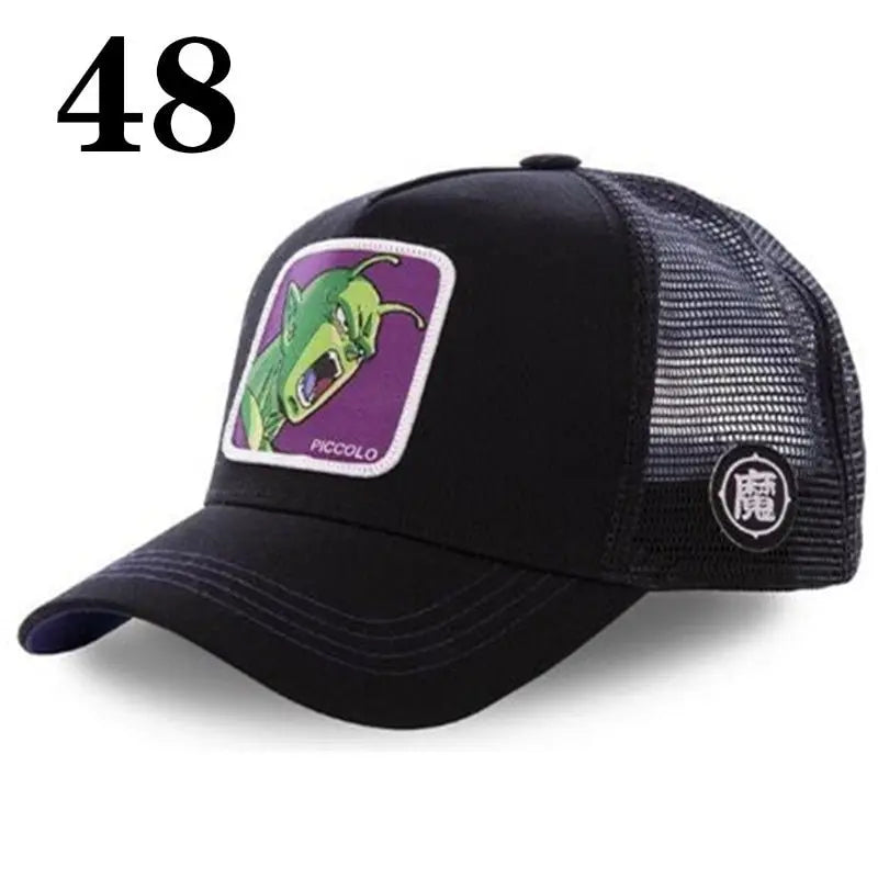 Dragon Ball Baseball Cap - Official DBZ Character Hat | Snapback Anime Cap