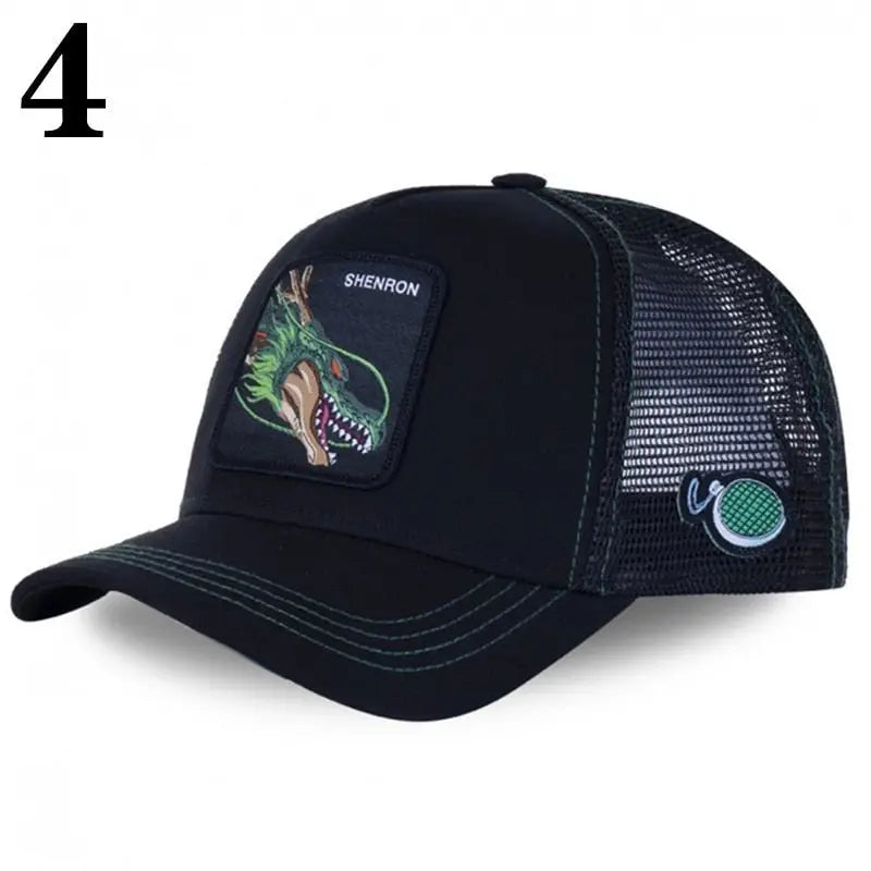 Dragon Ball Baseball Cap - Official DBZ Character Hat | Snapback Anime Cap