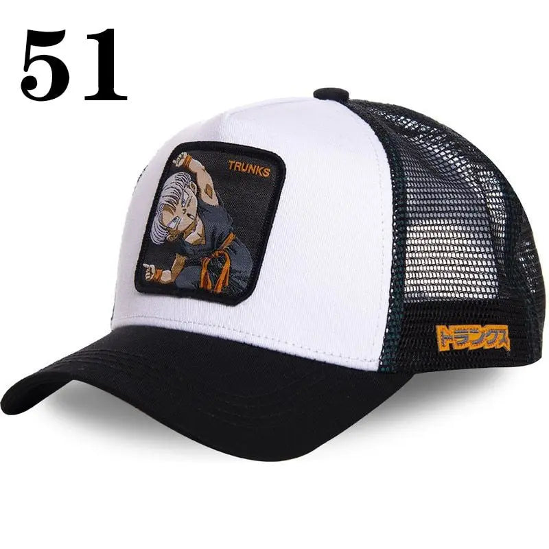 Dragon Ball Baseball Cap - Official DBZ Character Hat | Snapback Anime Cap