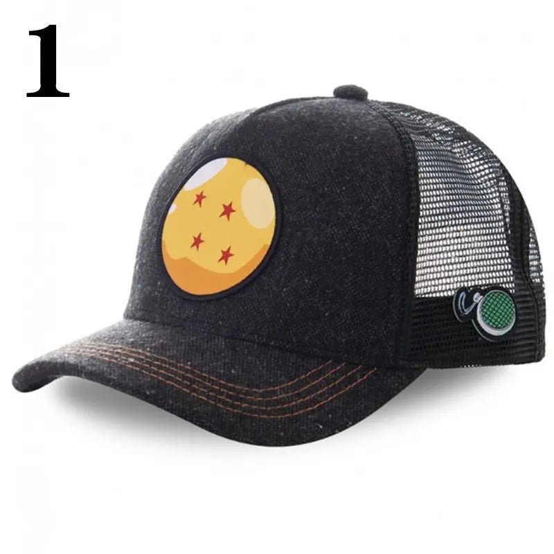 Dragon Ball Baseball Cap - Official DBZ Character Hat | Snapback Anime Cap
