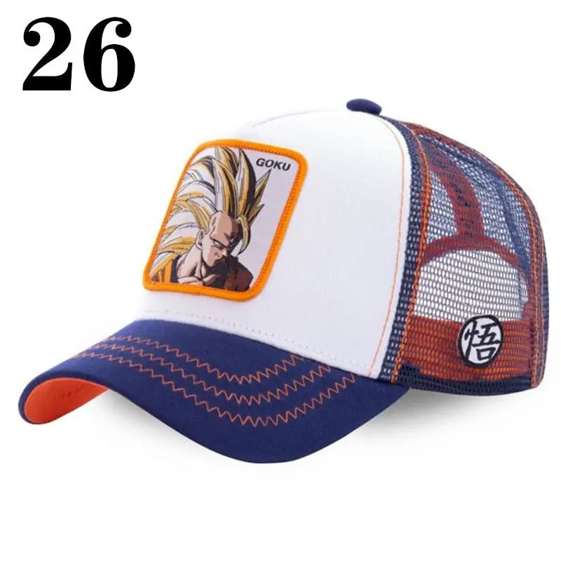Dragon Ball Baseball Cap - Official DBZ Character Hat | Snapback Anime Cap