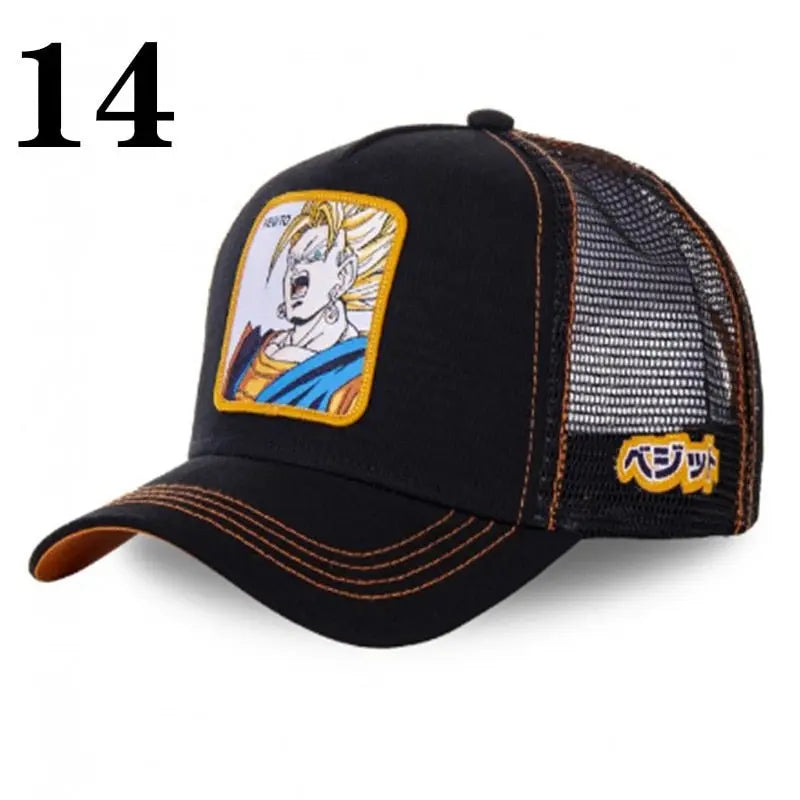 Dragon Ball Baseball Cap - Official DBZ Character Hat | Snapback Anime Cap