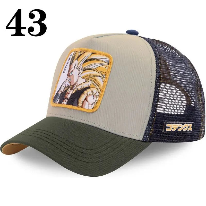 Dragon Ball Baseball Cap - Official DBZ Character Hat | Snapback Anime Cap