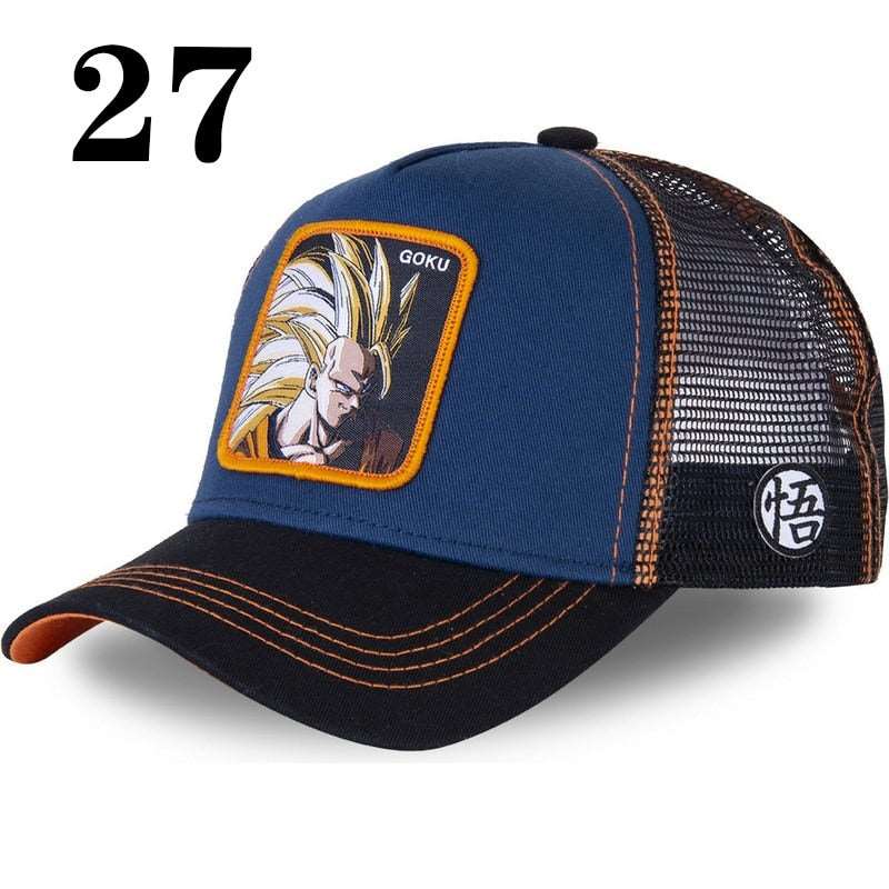 Dragon Ball Baseball Cap - Official DBZ Character Hat | Snapback Anime Cap