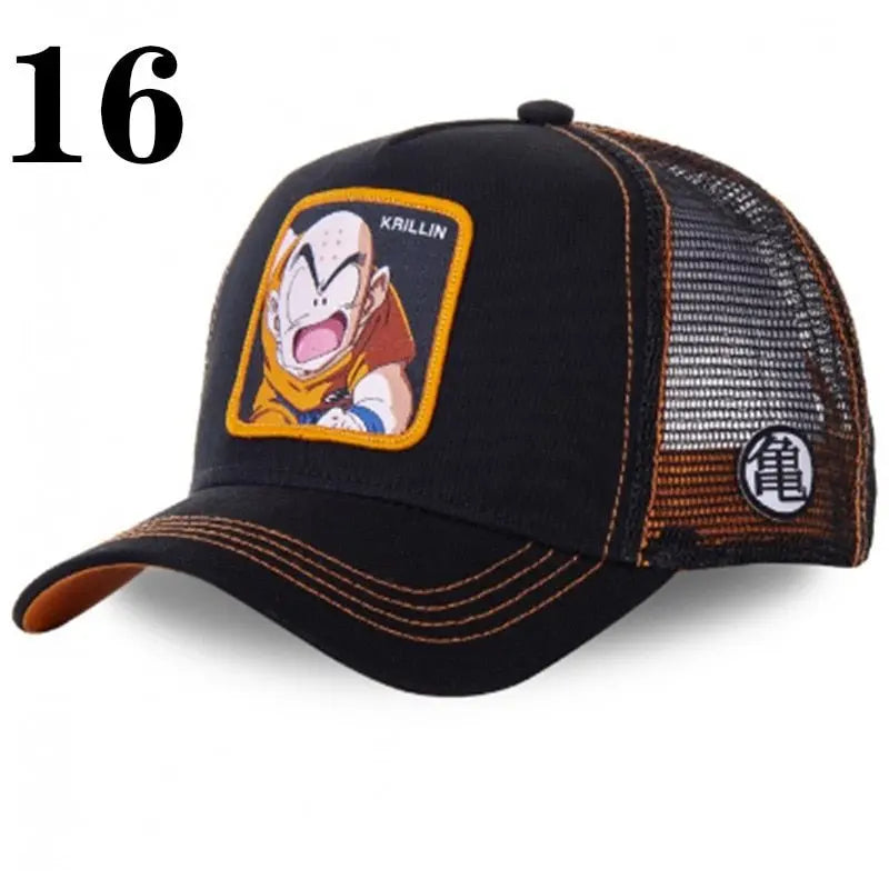 Dragon Ball Baseball Cap - Official DBZ Character Hat | Snapback Anime Cap