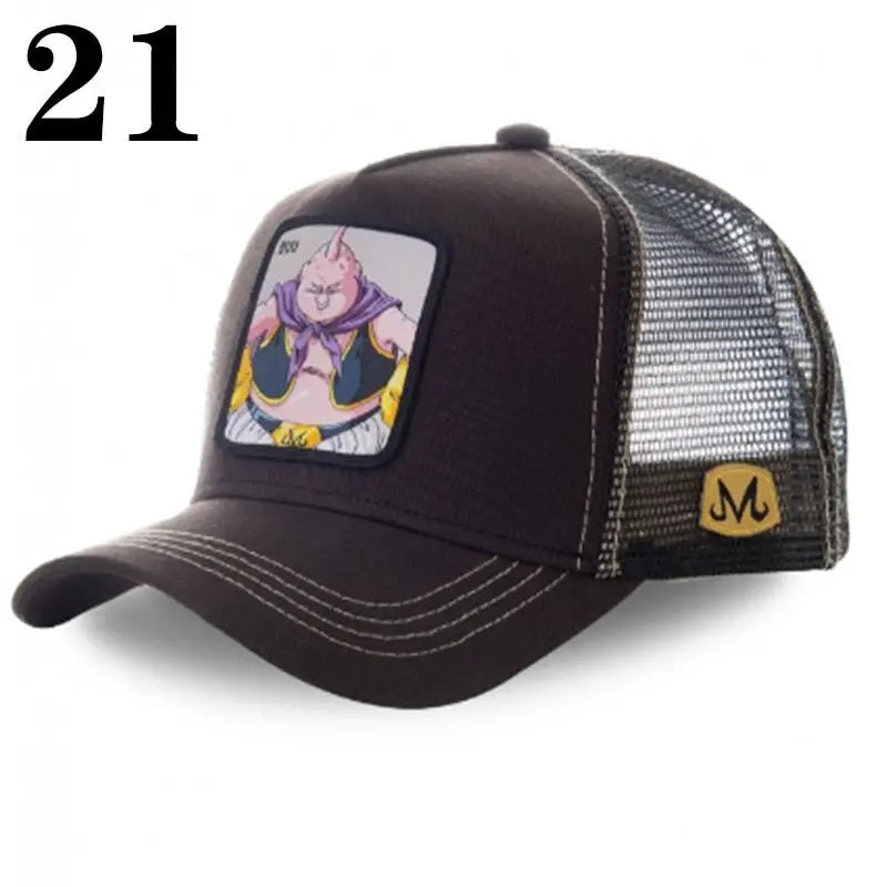 Dragon Ball Baseball Cap - Official DBZ Character Hat | Snapback Anime Cap