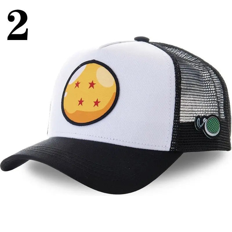 Dragon Ball Baseball Cap - Official DBZ Character Hat | Snapback Anime Cap