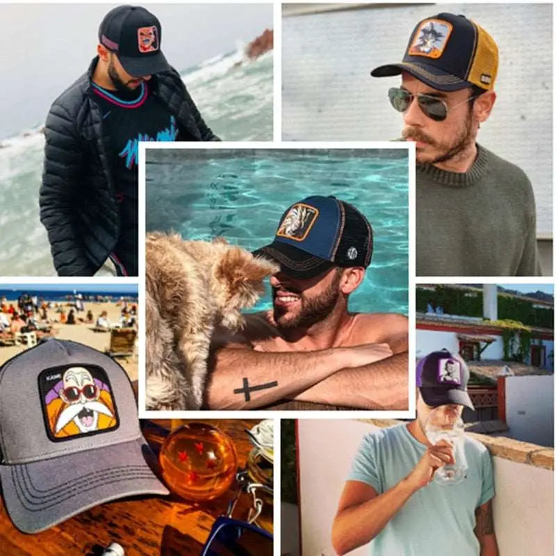 Dragon Ball Baseball Cap - Official DBZ Character Hat | Snapback Anime Cap