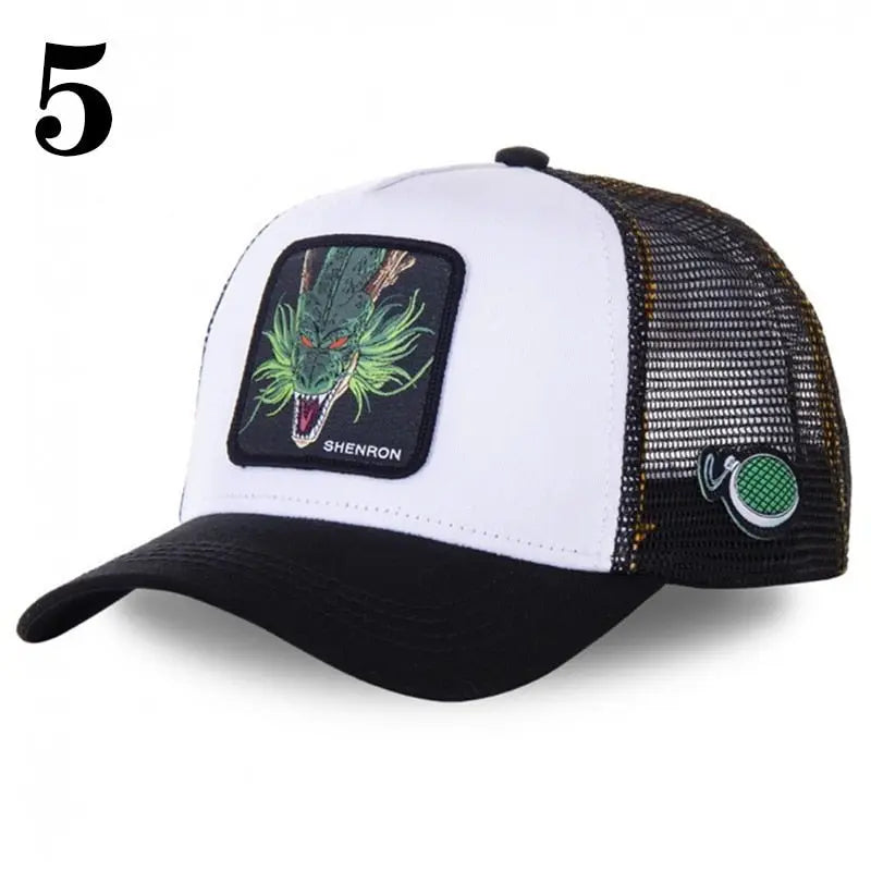 Dragon Ball Baseball Cap - Official DBZ Character Hat | Snapback Anime Cap