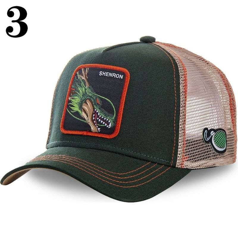 Dragon Ball Baseball Cap - Official DBZ Character Hat | Snapback Anime Cap