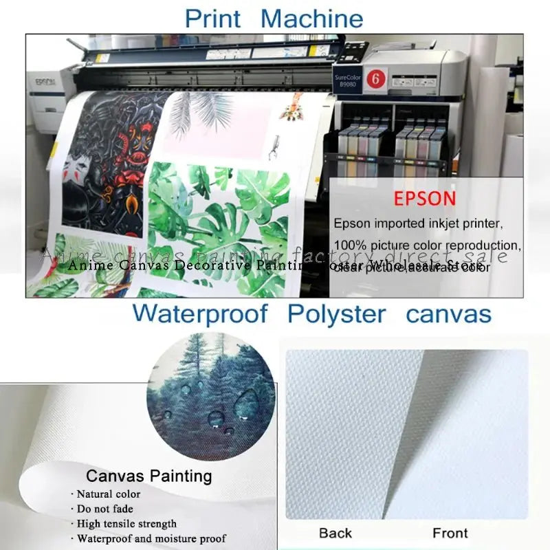 Dragon Ball Goku Poster Canvas Painting - Fashionable Home Room Decor