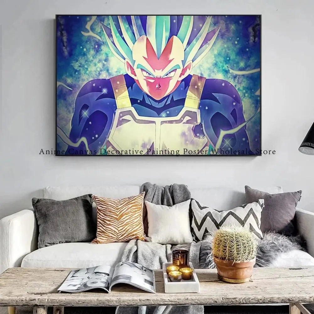 Dragon Ball Goku Poster Canvas Painting - Fashionable Home Room Decor