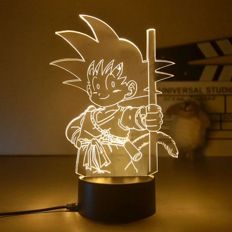 Dragon Ball Nightlight Goku figure LED