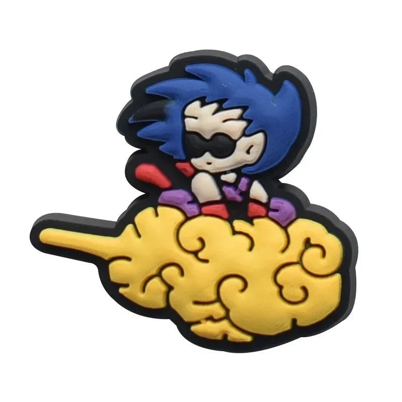 Dragon Ball Shoe Buckle - Durable Crocs Shoe Charm & Beach Slippers Accessory