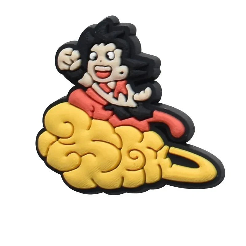 Dragon Ball Shoe Buckle - Durable Crocs Shoe Charm & Beach Slippers Accessory
