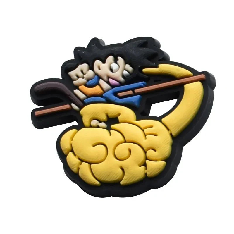 Dragon Ball Shoe Buckle - Durable Crocs Shoe Charm & Beach Slippers Accessory
