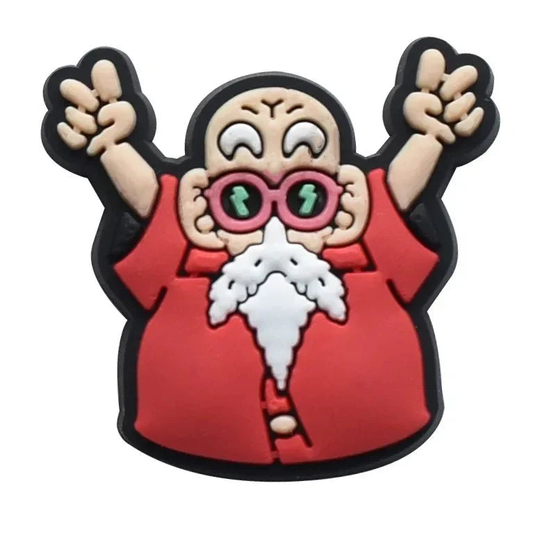 Dragon Ball Shoe Buckle - Durable Crocs Shoe Charm & Beach Slippers Accessory