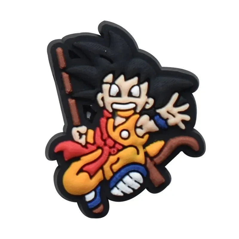 Dragon Ball Shoe Buckle - Durable Crocs Shoe Charm & Beach Slippers Accessory