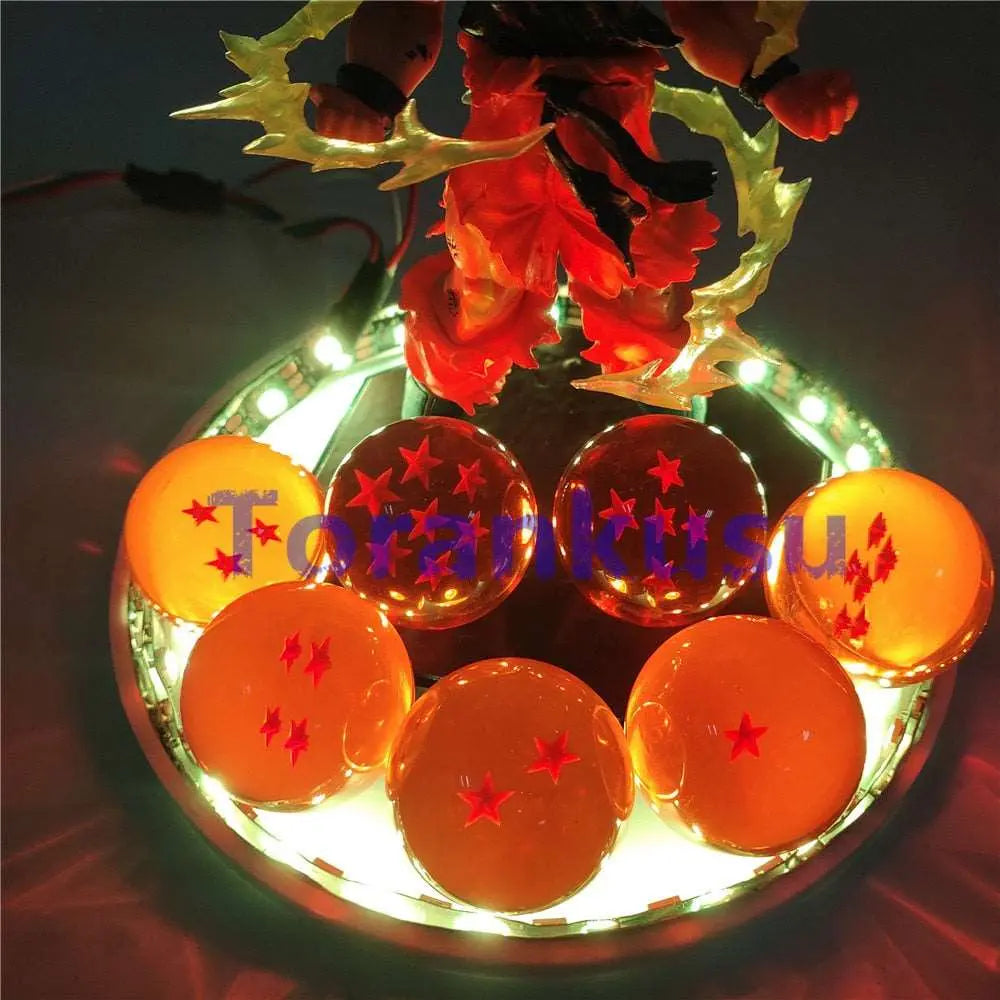 Dragon Ball Z Figure - Son Goku Toy With LED Display | Glowing Anime Collectible