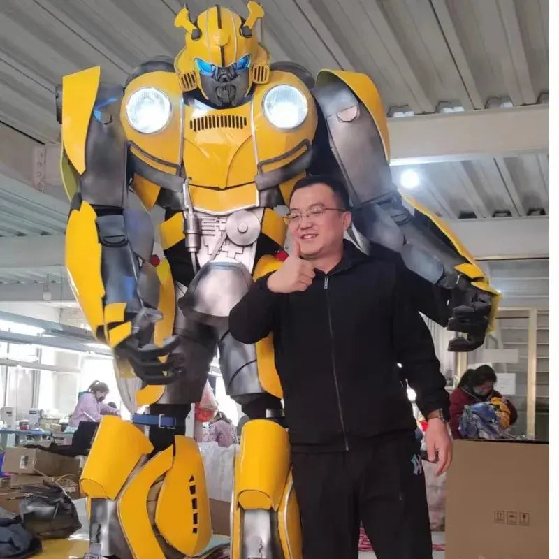 Easy to Wear Dino Robot Costume for Adults - Perfect for Movie Cosplay and Birthdays