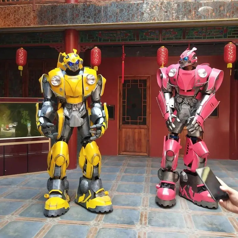 Easy to Wear Dino Robot Costume for Adults - Perfect for Movie Cosplay and Birthdays