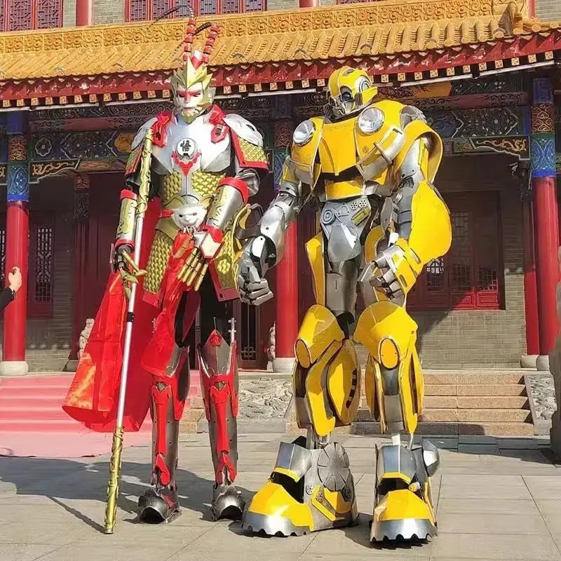 Easy to Wear Dino Robot Costume for Adults - Perfect for Movie Cosplay and Birthdays