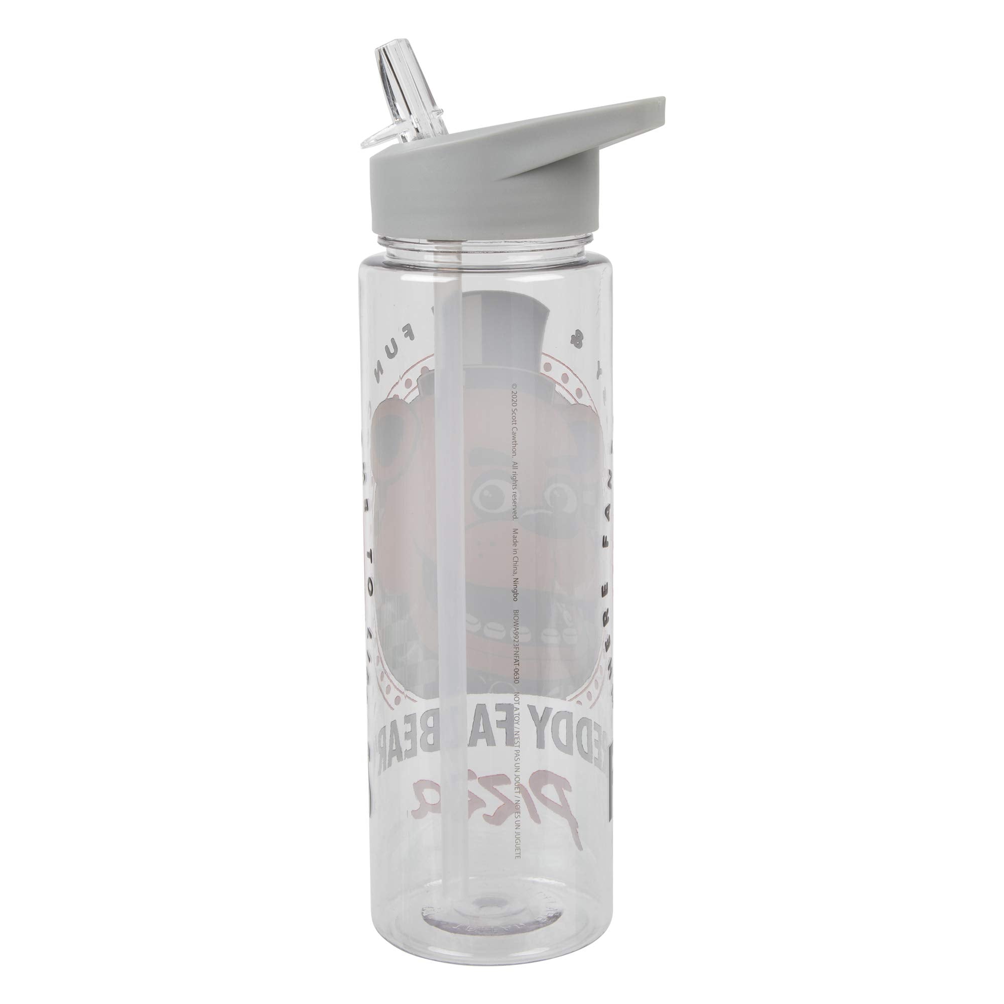 Five Nights at Freddy's Water Bottle - 24 Oz Tritan Leak Resistant with Reusable Straw