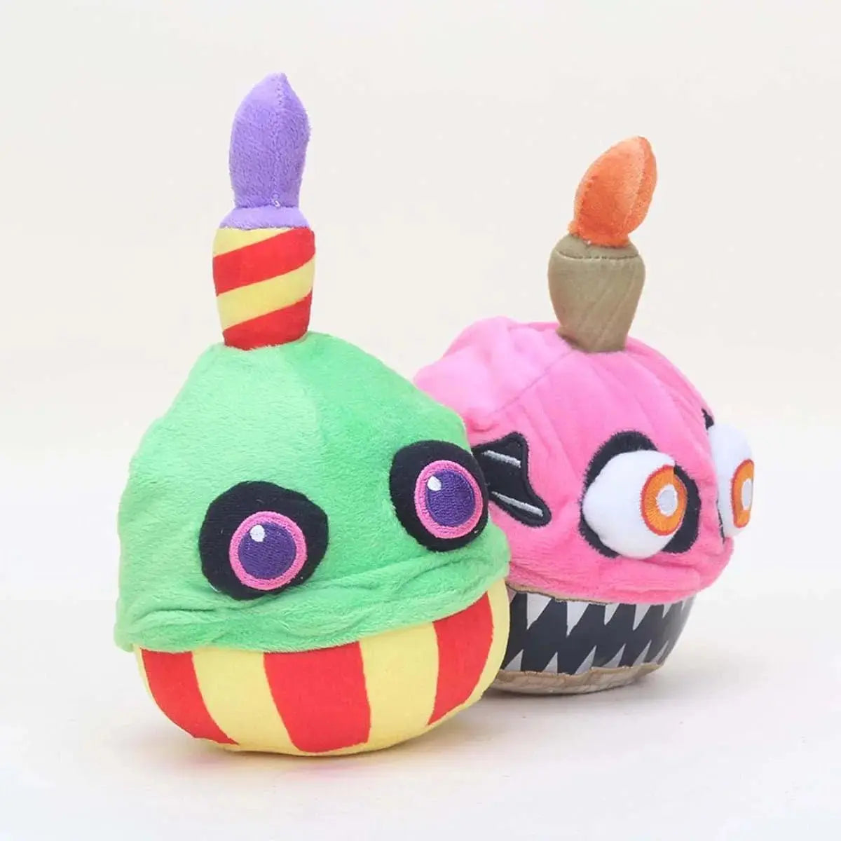 Five Nights Cupcake Dolls – Neon Green Dolls & Red Cupcake Toys | Collectible Figures