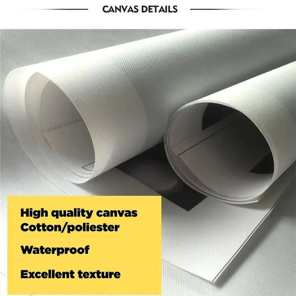 Star Wars Canvas Art – Iconic Characters Galactic Poster 40x50 cm Premium Print