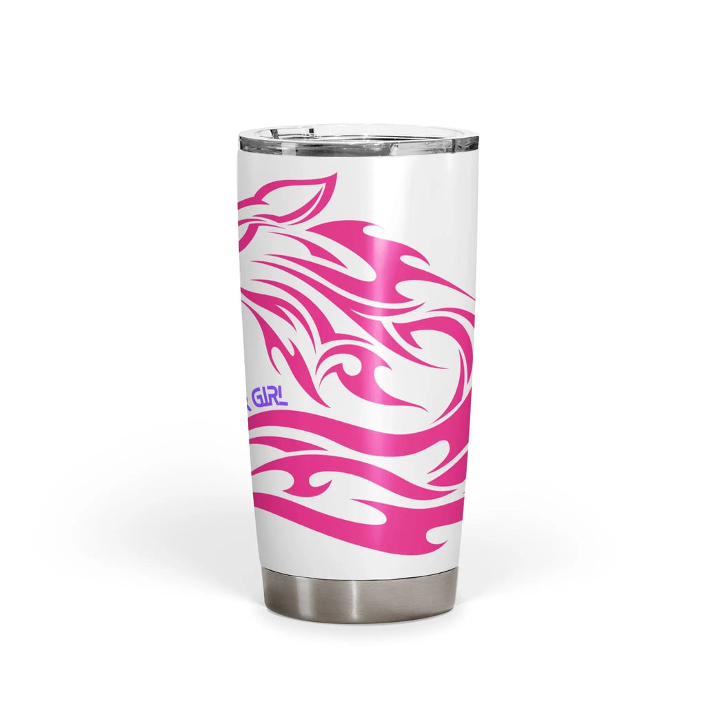 Custom 20oz Tumbler - Gamer Girl Tumbler With Double Wall Insulated Stainless Steel