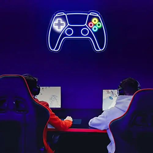 Gamer Neon Sign – USB Powered LED Gamepad Neon Light for Gaming Room Decor