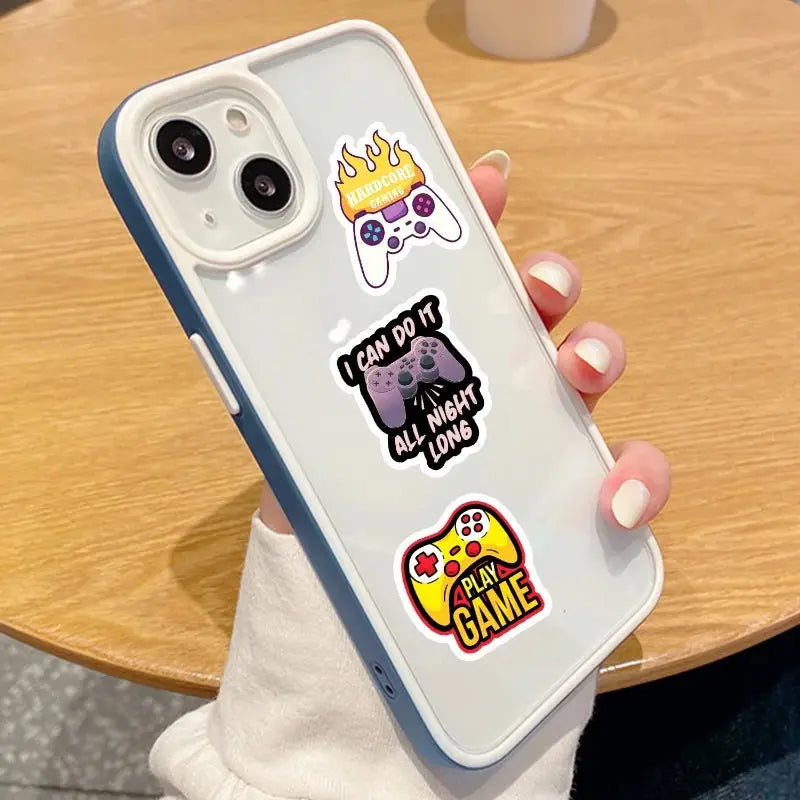 Gamepad Stickers – Gamer Stickers PVC Sticker Pack | Waterproof, Colorful Designs