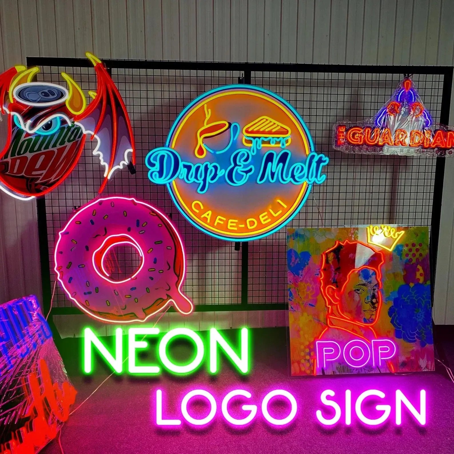 Glowing Nightmares: Five Nights at Freddy’s Neon Sign