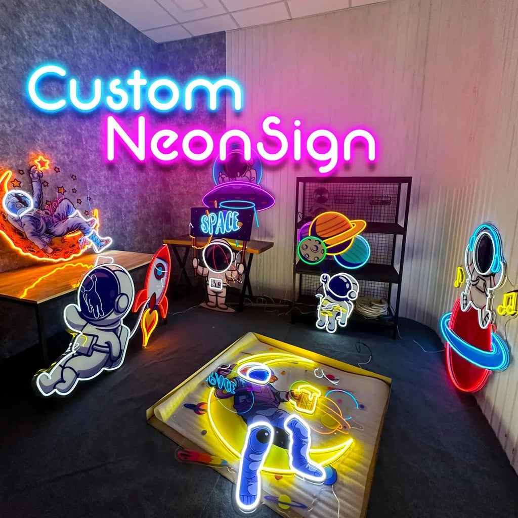 Glowing Nightmares: Five Nights at Freddy’s Neon Sign