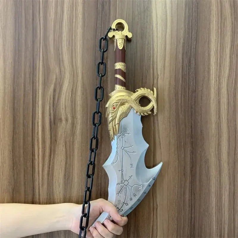 Cosplay Axe Prop – God of War Athena Blade Tomahawk | PU Foam Weapon Replica